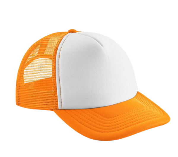 cas orange Casquette bicolore orange Enfant