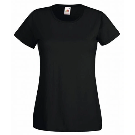col rond femme noir T-Shirt Col Rond Noir Femme