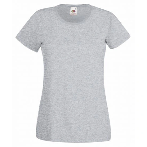 col rond gris chiné femme T-Shirt Col Rond Gris Femme