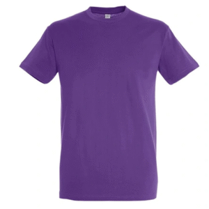 col rond h violet T-Shirt Col Rond Violet Enfant