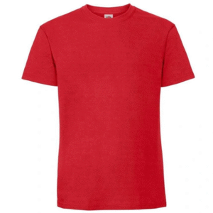 T-Shirt Col Rond Rouge Enfant