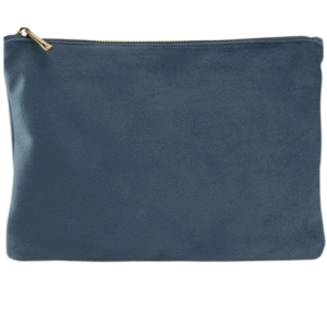 Pochette Velours écologique topaze