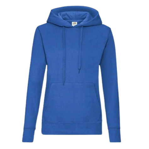 sweat f bleu face Sweat-Shirt Bleu Femme