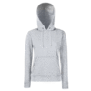 sweat f gris face Sweat-Shirt Gris Femme