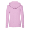 sweat f rose dos Sweat-Shirt Femme Rose