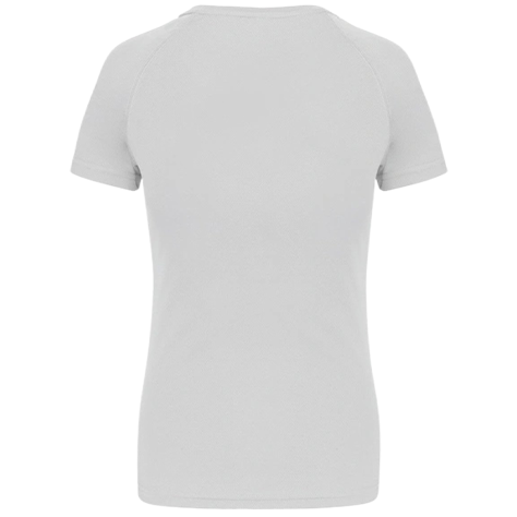 t blanc sport dos T-Shirt Sport Blanc Femme