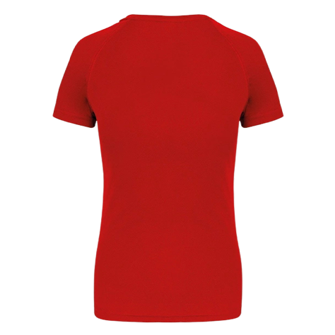 T-Shirt Sport Rouge Femme