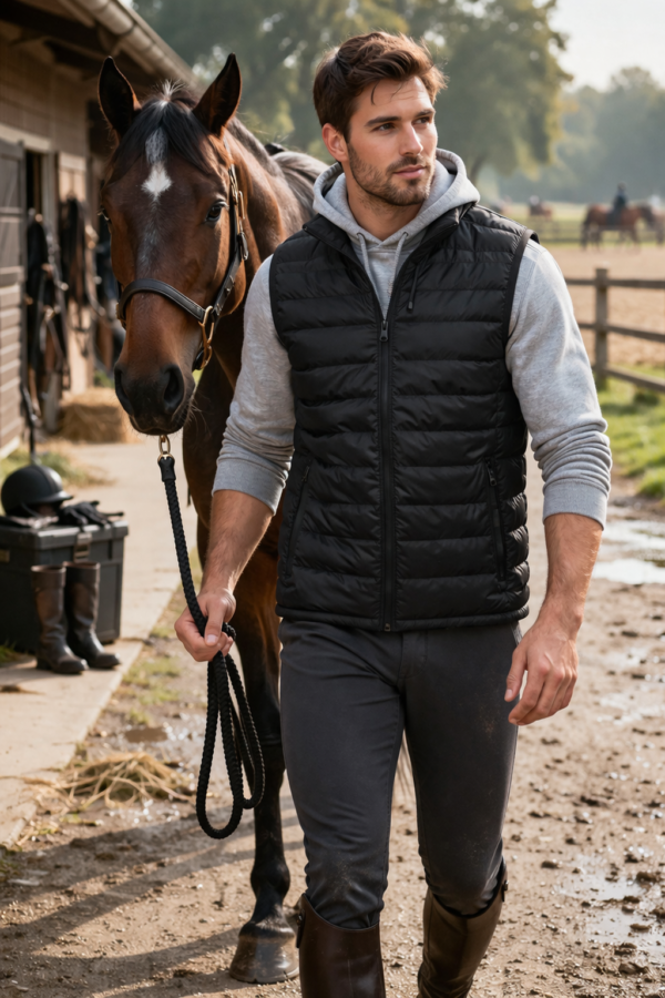 Veste sans manches homme