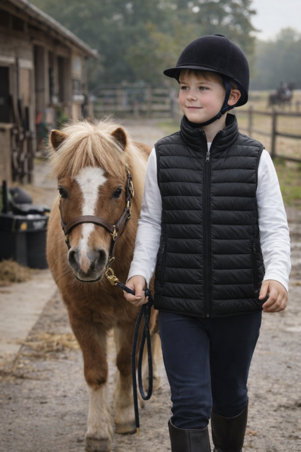 Veste sans manches enfant