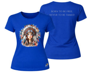 duo col rond bbr b Born to be free, never to be tamed - Femme