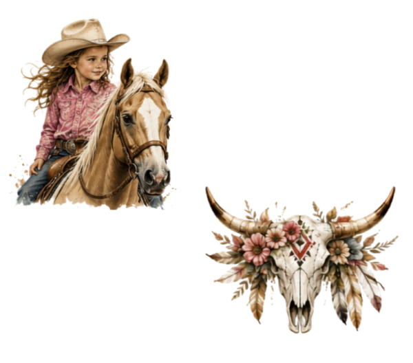 rodeo fille 2 Born for the rodeo - Girls (kid)