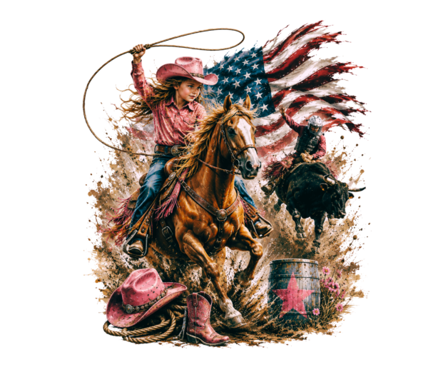 rodeo fille Born for the rodeo - Girls (kid)