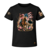 t shirt rodeo noir fille Born for the rodeo - Girls (kid)